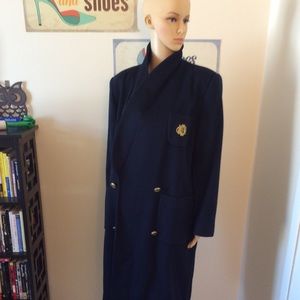 Christian Dior Wool Dress Coat